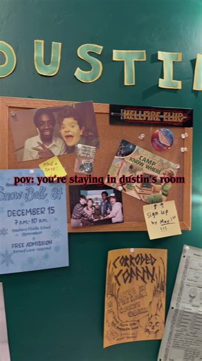 Experience Staying in Dustin's Room at Stranger Things House
