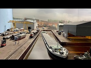Modellbau Häfen und beeindruckende Darstellung von Wasser & Flüssen - Compilation Modelleisenbahn