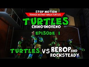 TMNT Teenage Mutant Ninja Turtles stop motion EP1