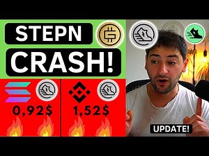STEPN CRASH: Warum crasht GST? - On-Chain-Daten-Analyse und Gründe für den Zusammenbruch!