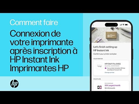 Connexion de votre imprimante après inscription à HP Instant Ink | Imprimantes HP | HP Support