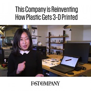23K views · 64 reactions | This company is reinventing how plastic gets 3-D printed. | Fast Company | Facebook