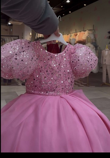 Magical Fuchsia Pink Flower Girl Dresses at Kidzone