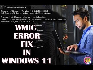 Fix "wmic bios get serialnumber" Not Working in Windows 11 | Easy Fix