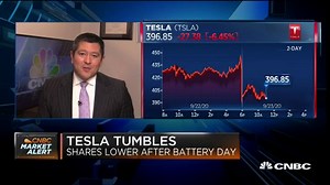 Tesla's battery announcement was 'underwhelming,' says early Tesla investor