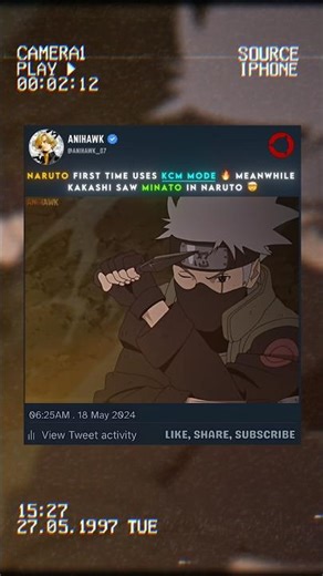 NARUTO USE KCM MODE 🔥😈