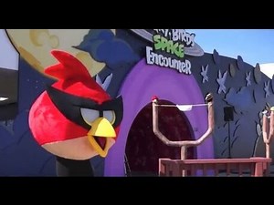 New Angry Birds Space Encounter attraction at Kennedy Space Center Visitor Complex