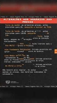 Alteração nos horários das provas da 2ª Certificação!