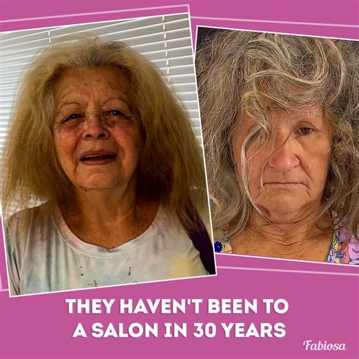 They haven't been to a salon in 30 years. | Fabiosa Daily