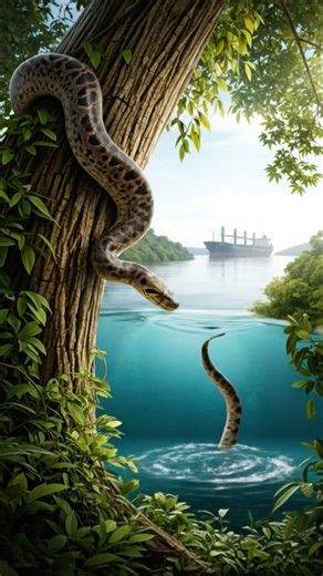 The Anaconda in Action – Powerful & Majestic!
