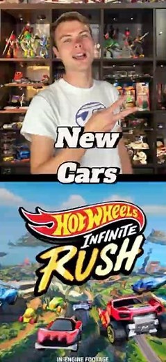 NEW Acceleracers Hot Wheels Cars coming to Hot Wheels Infinite Rush 🗣️Which one is your favorite?