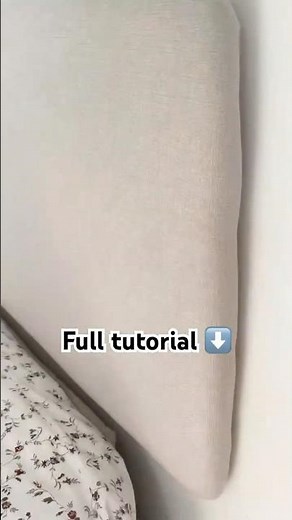 Built a Headboard for $70… And It’s Better Than I Expected #youtubeshorts