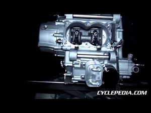 KYMCO MYROAD 700 Scooter Engine Removed from Frame Walk Around