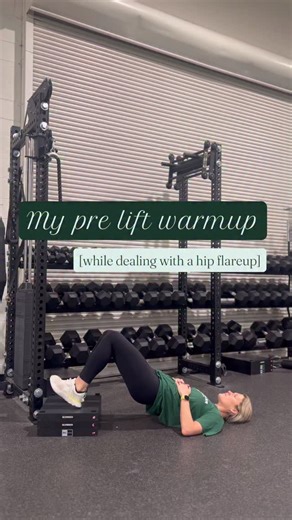 Dr. Alyssa Dudek DPT,CSCS | Sports Physical Therapist on Instagram: "✨Here is a glimpse into my pre lift hip work while dealing with a flare up! ❣️Just because you have labrum tears or hip impingement does not mean you need surgery. A lot of people do well with conservative treatment! I was diagnosed with hip labrum tears in both of my hips my senior year of playing college lacrosse & decided to not get surgery! 💪🏼Here are exercises I do weekly to help stay strong & continue to avoid surgery -