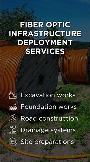 RedMax Fiber Optic Infrastructure Deployment Services