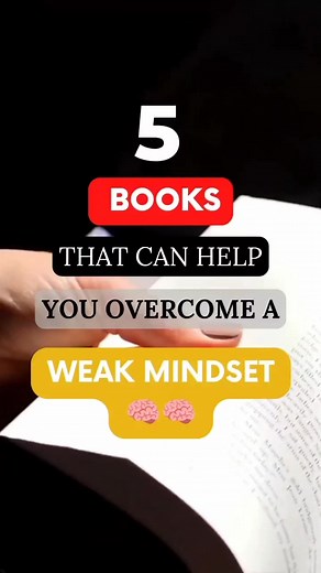 5 Books That Can Help You Overcome A Weak Mindset 易 - Save and share with your friends  - | booksforaspirants | Facebook