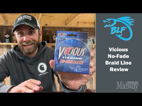 Vicious No-Fade Braid Fishing Line Review | Brandon Lester