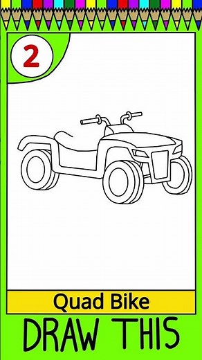 “Pictionary Challenge: Quad Bike! #shorts"
