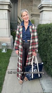 ⚜️The Ultimate Style Dare: Repurpose a men’s tartan robe as your next duster. It’s bold, brings maximum dramatic flair, and serves unexpected drama. Do you dare? ⚜️Connecticut Luxury in Fairfield, Connecticut. #tartanrobe #southportstyle #connecticutluxury | ConnecticutLuxury