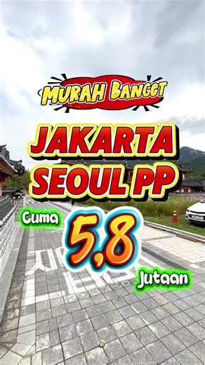 Ke Korea harga warga lokal?! 😱🇰🇷 Kapan lagi naik Singapore Airlines ke Seoul cuma 5,8 JUTAAN?! 🔥 Udah dapet: ✅ Layanan SQ yang super premium ✅ Makan enak di pesawat ✅ Plus FREE Bagasi 25kg (Bisa borong album & skincare nih! 🛒) Cus, tag temen lo yang pengen diajak war tiket! Jangan sampai nyesel keabisan seat. 🏃💨 📍 Info & Reservasi: Papyrus Travel (Klik link di bio!) #SeoulCheck #PromoTiket #KpopFans #SingaporeAirlines #TravelHack