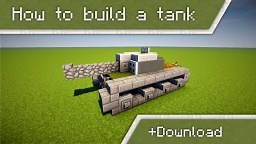 How to build a tank in Minecraft |  Download Minecraft Blog