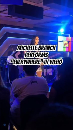 Michelle Branch Performs 'Everywhere' In West Hollywood