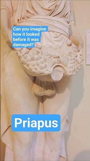 The Roman God of Virility & Fertility - Priapus (2nd Century)