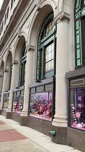 You only have a few weeks left to catch Crown’s “Peppermint Factory” animated windows at Peoples Bank in Marietta. We thank Peoples Bank for asking us to install their Christmas windows each year. | Crown Decor & Gifts