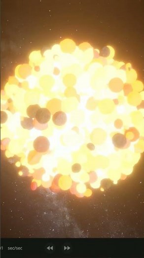 Earth Explodes in Real Time 🌍💥 | Planetary Destruction | Universe Sandbox 2 #Shorts