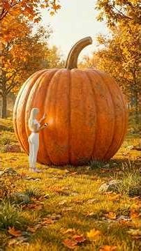 POV: You Enter a Giant Pumpkin That Became a Luxury Home 🏡🎃