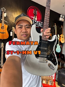 Fermata st-1-hm v1 meron pa tayong metallic Gray! #fermatastratocaster #fermataacousticguitar #fermataguitars #fermataguitar #fermatamusicalinstrumentshop | Fermata Musical Instrument Shop