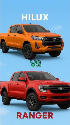 Toyota Hilux vs Ford Ranger — Ultimate Pickup Battle 2025