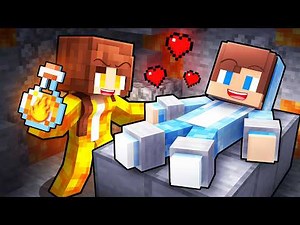JJ and Girl wants to drink the Ice to Lava Transformation Potion - Maizen Minecraft Animation