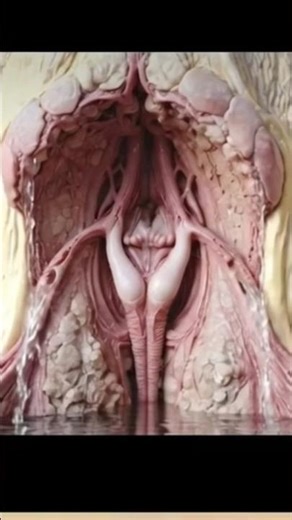 Bladder Trigone Explained: Macro Close-Up of the Clinical Urinary System Anatomy #education #shorts