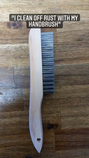 Quickest Way To Remove Rust Off Metal #Shorts