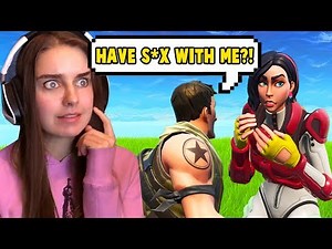awkward moments with strangers in Fortnite...