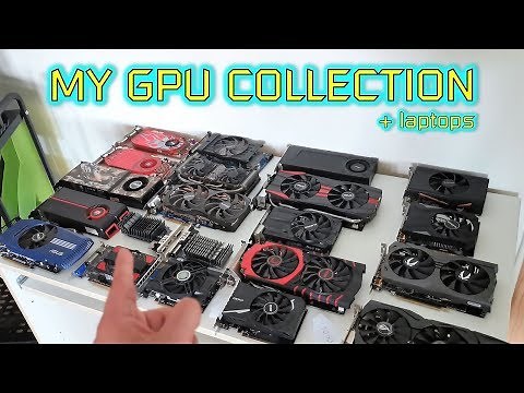My GPU Collection - 30K Subscribers Special! pt1