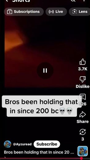 Dang bro check ur diaper