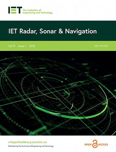 IET Radar, Sonar & Navigation
