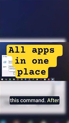 Find Every App on Windows in Seconds #windows #tips #tutorial