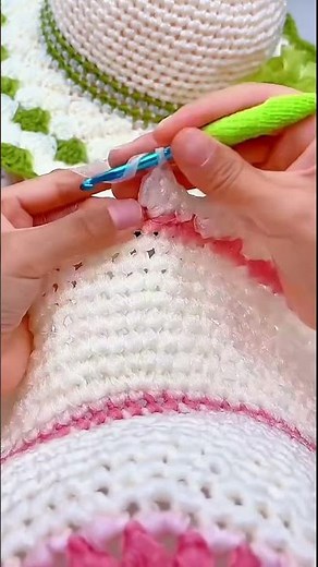 🌞✨ Quick & Easy Crochet Beach Hat Tutorial | Perfect for Summer 🌸🧶