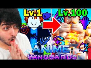 Noob with STRONGEST UNIT gets INSTANTLY OVERPOWERED in Anime Vanguards Roblox