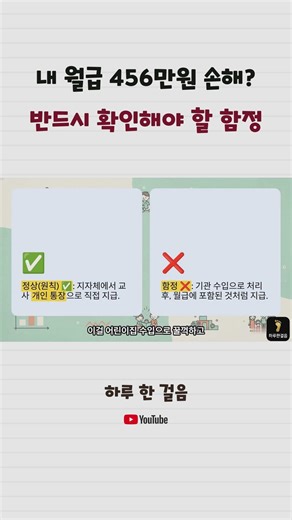 이거 모르고 취업하면 1년에 456만원 그냥 날립니다 (보육교사 필수)