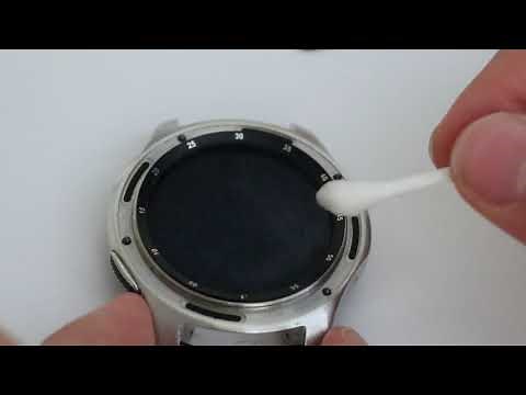 How to fix/clean a samsung galaxy watch bezel