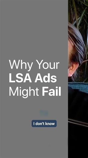 Google won't serve LSA (local service) ads if your GBP is weak. Fully optimize your profile first or your ads die before they launch. 💀