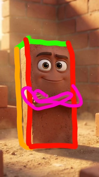 How To Draw clay brick #drawing #shortsart