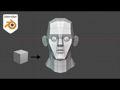 Modeling Head Planes / Base Mesh in Blender 3D