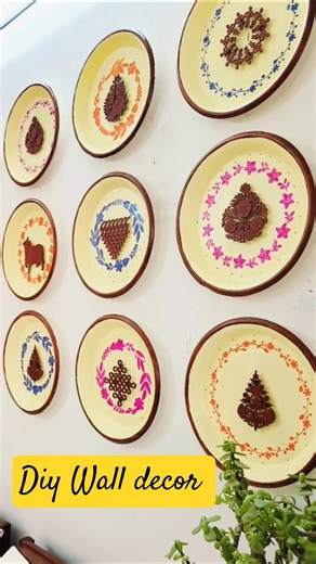 Plate painting ideas#walldecor#diy#homedecor#shorts