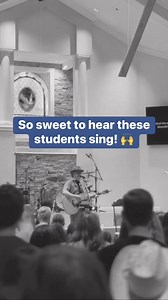 Unending love, Amazing Grace! What a sweet sound to hear these students sing! 🙌 #Worship #AmazingGrace #MyChainsAreGone | The Jason Lovins Band