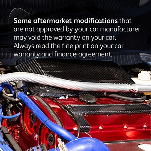 4.5K views | Thinking of modifying a car that’s under finance? Let’s take a look at some of the most common modifications, and what impact they’ll have on your insurance, warranty and even your vehicle’s roadworthiness. | WesBank | Facebook